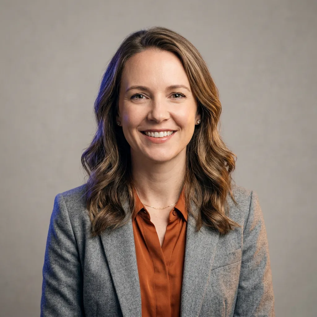 Elena Rostova portrait, Founder of Vanguard Commercial HVAC