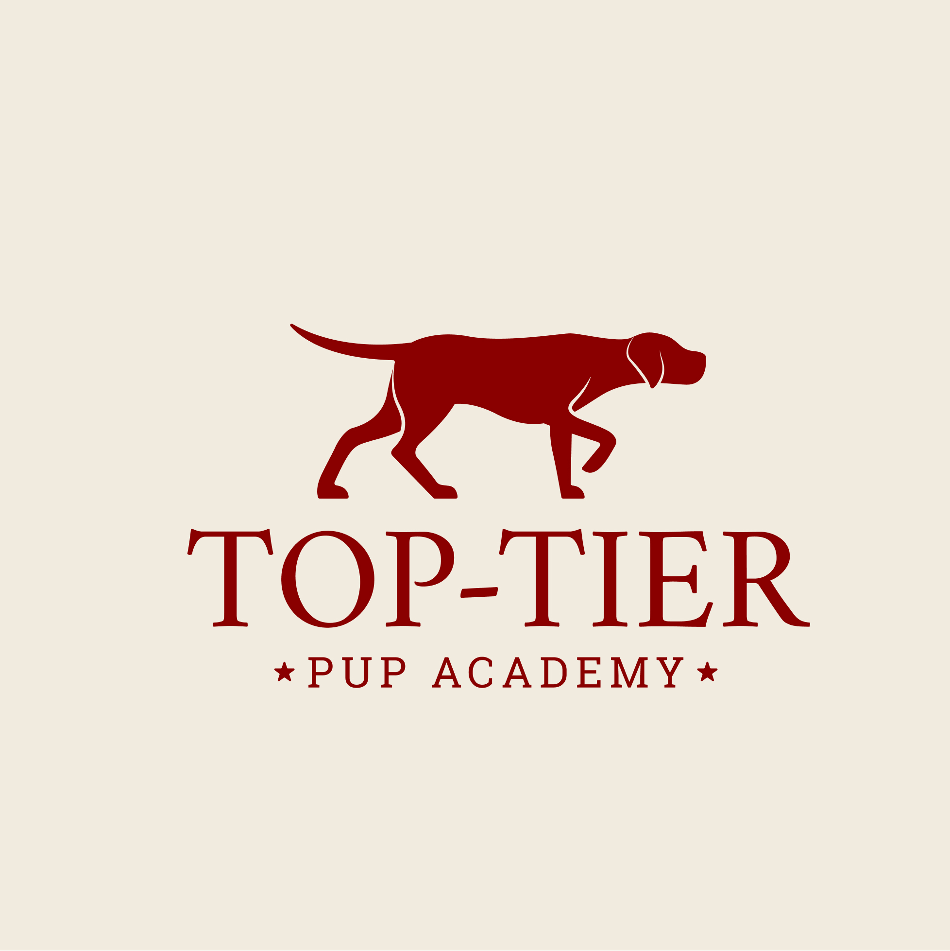 Top Tier Pup Academy Logo