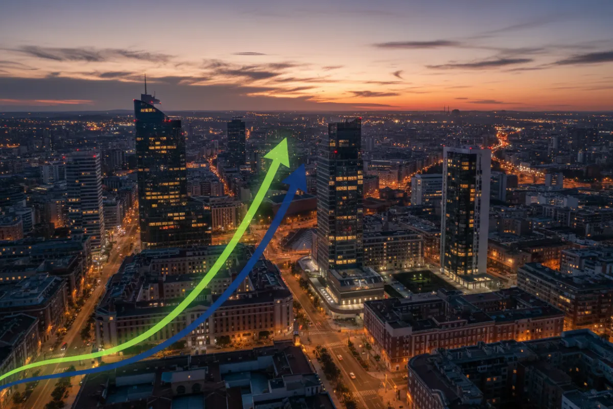 Familia y asesor profesional en un entorno luminoso