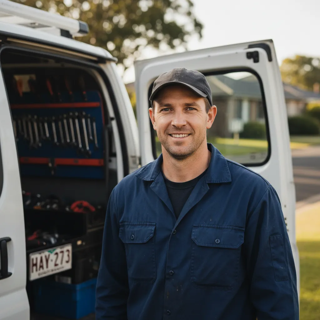 Portrait of Luke, Mobile Mechanic, Brisbane