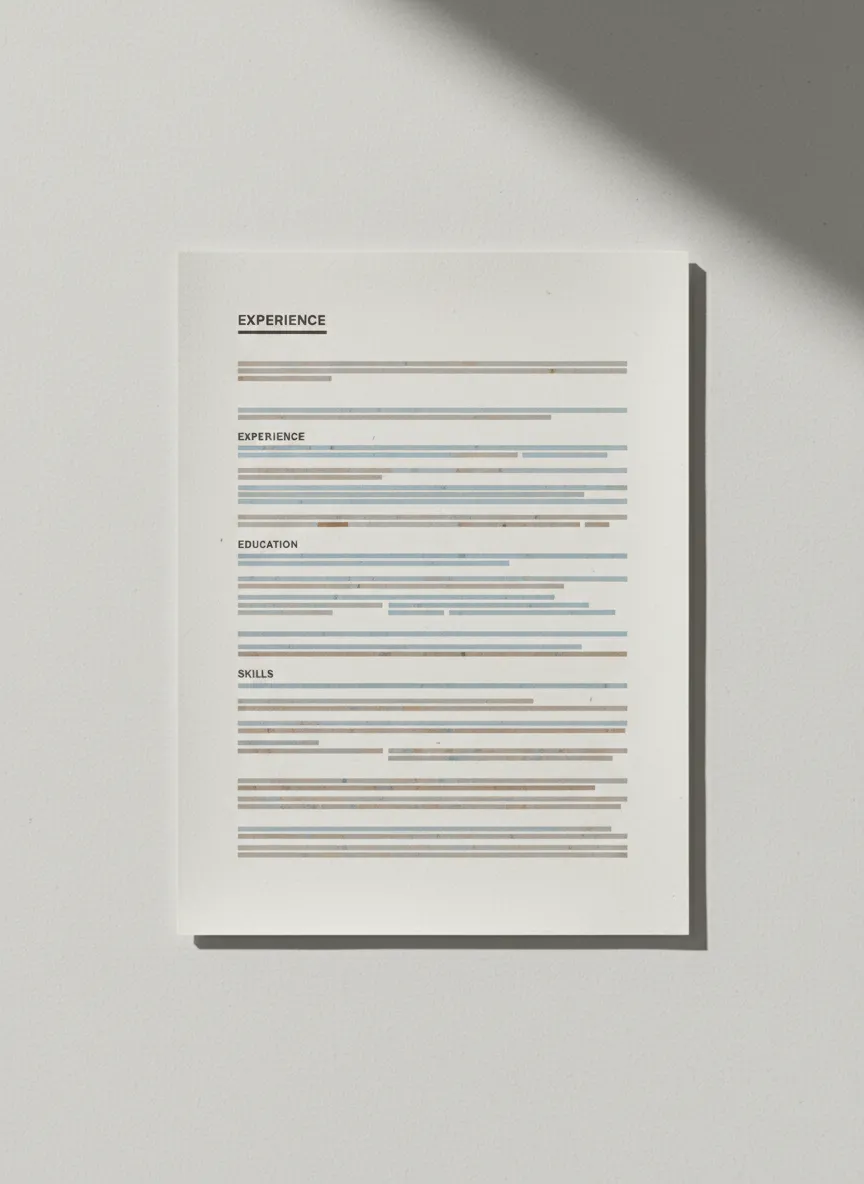 Before Resume