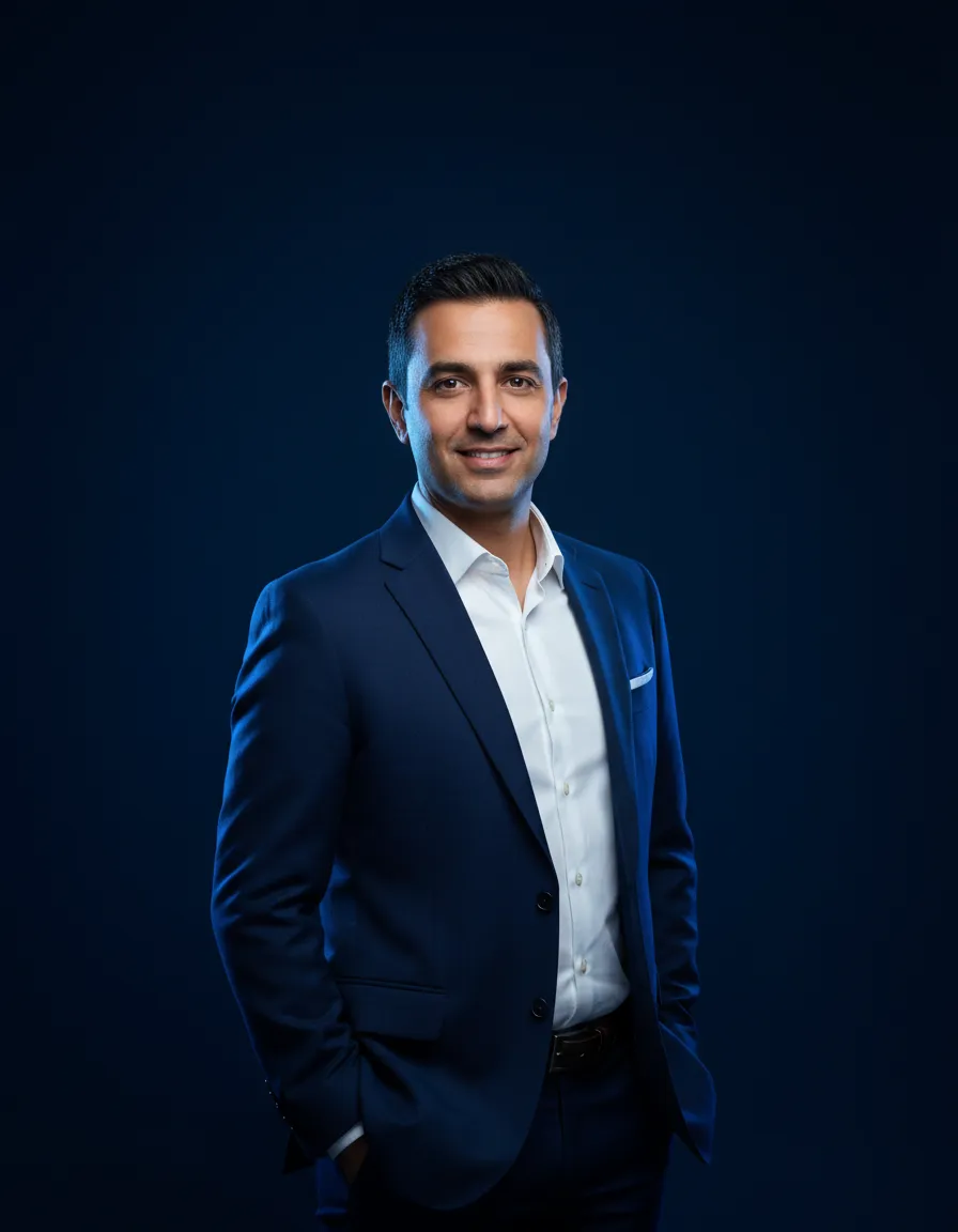Ecomadarsh founder professional portrait