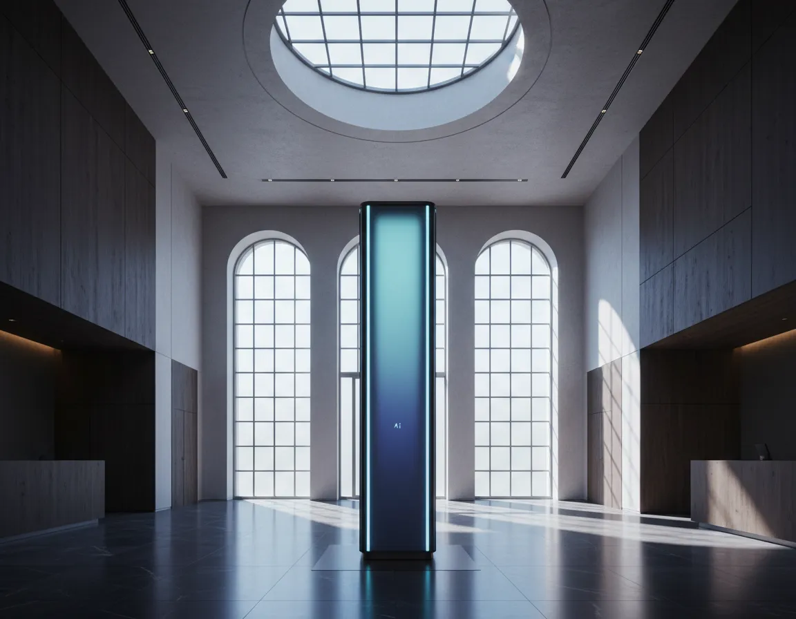 AI Voice Front Desk Visualization