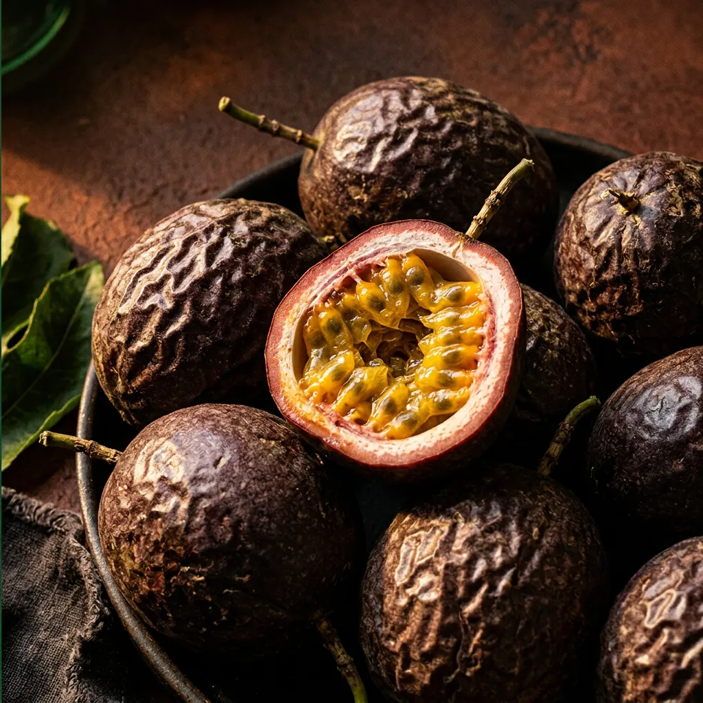 Yellow and Purple Passion Fruit Bulk Bins