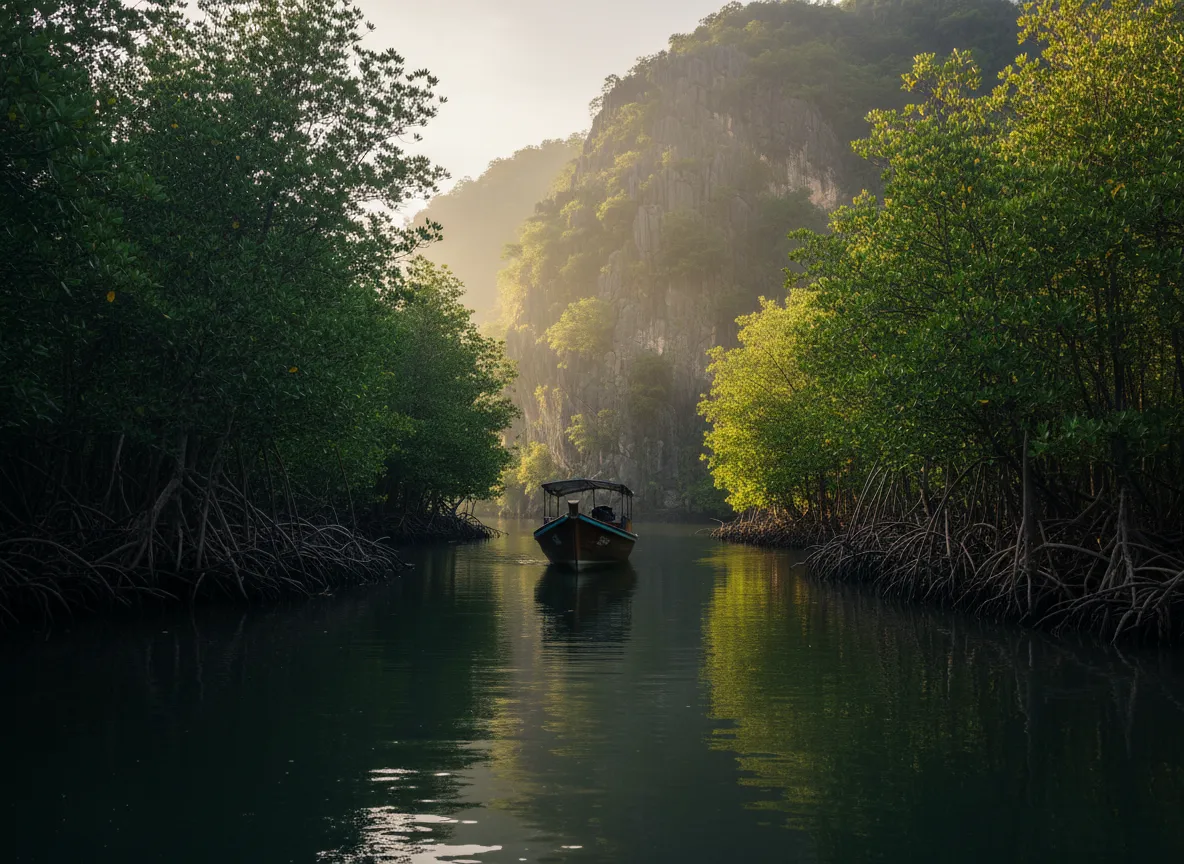 Mangrove tour in Langkawi