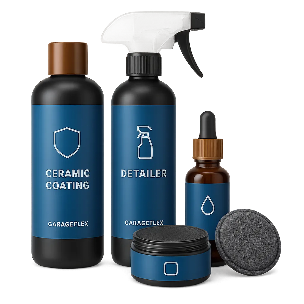 Concourse detailing chemicals ceramic coatings and iron decontaminants