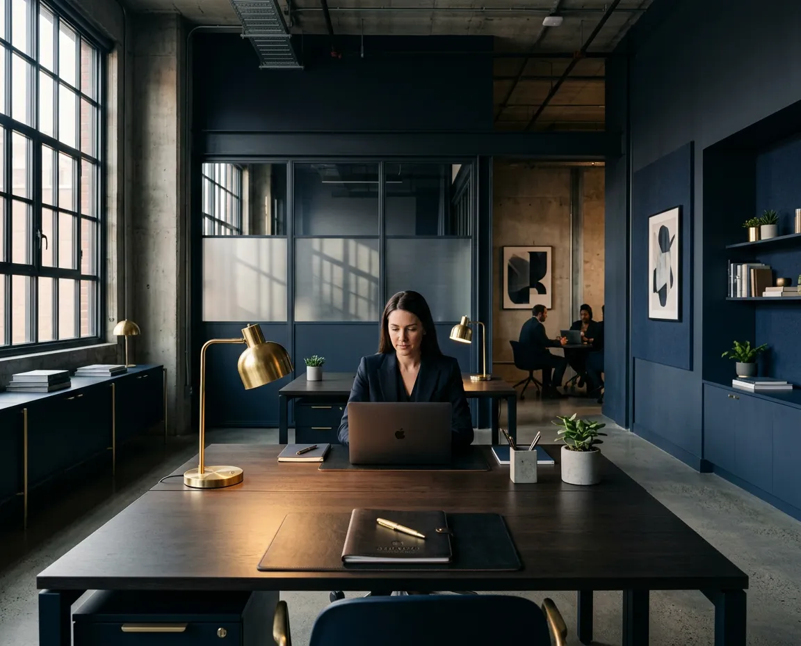 Titan Production Group modern operational consultancy workspace in California