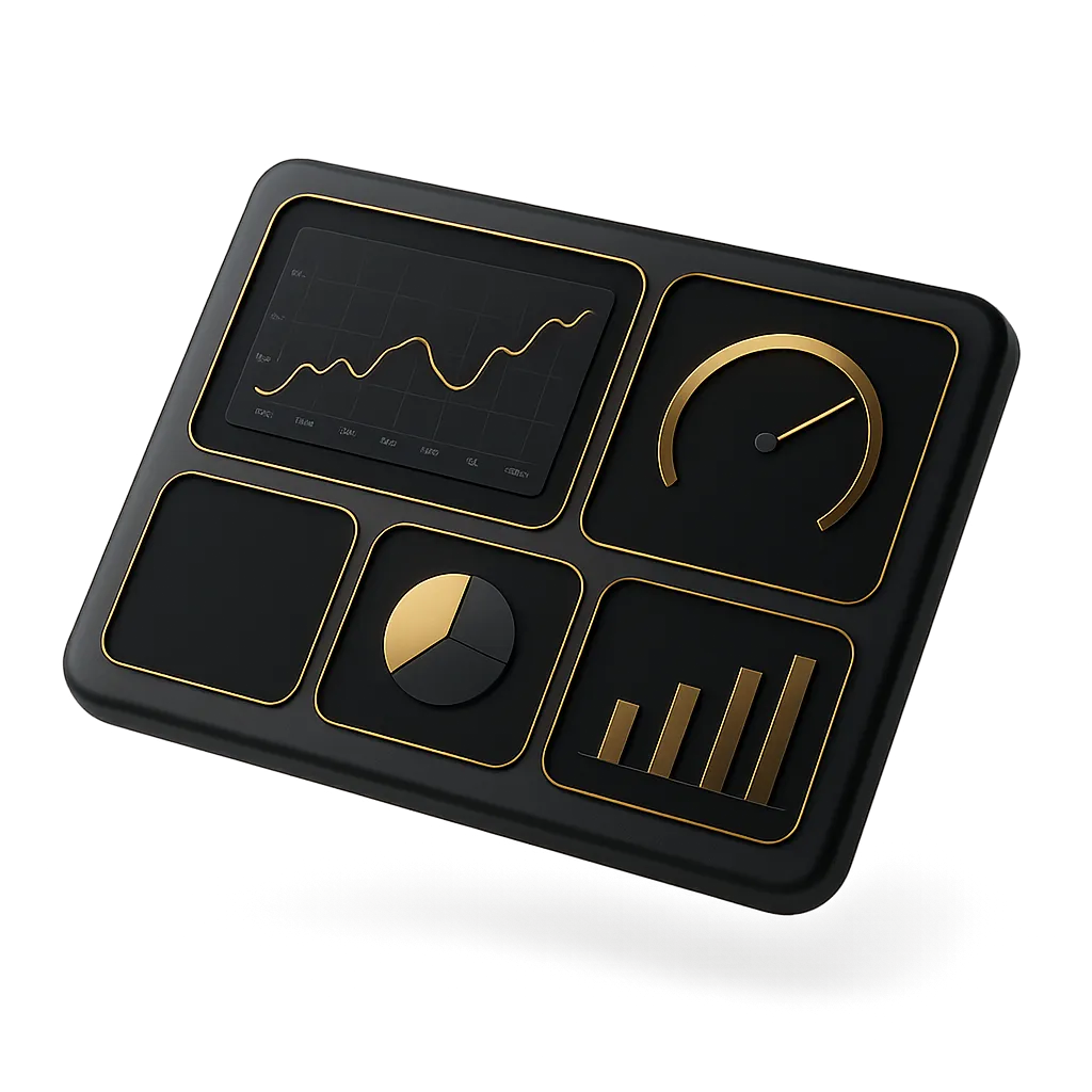 Titan Production Group AI receptionist live infrastructure dashboard cutout