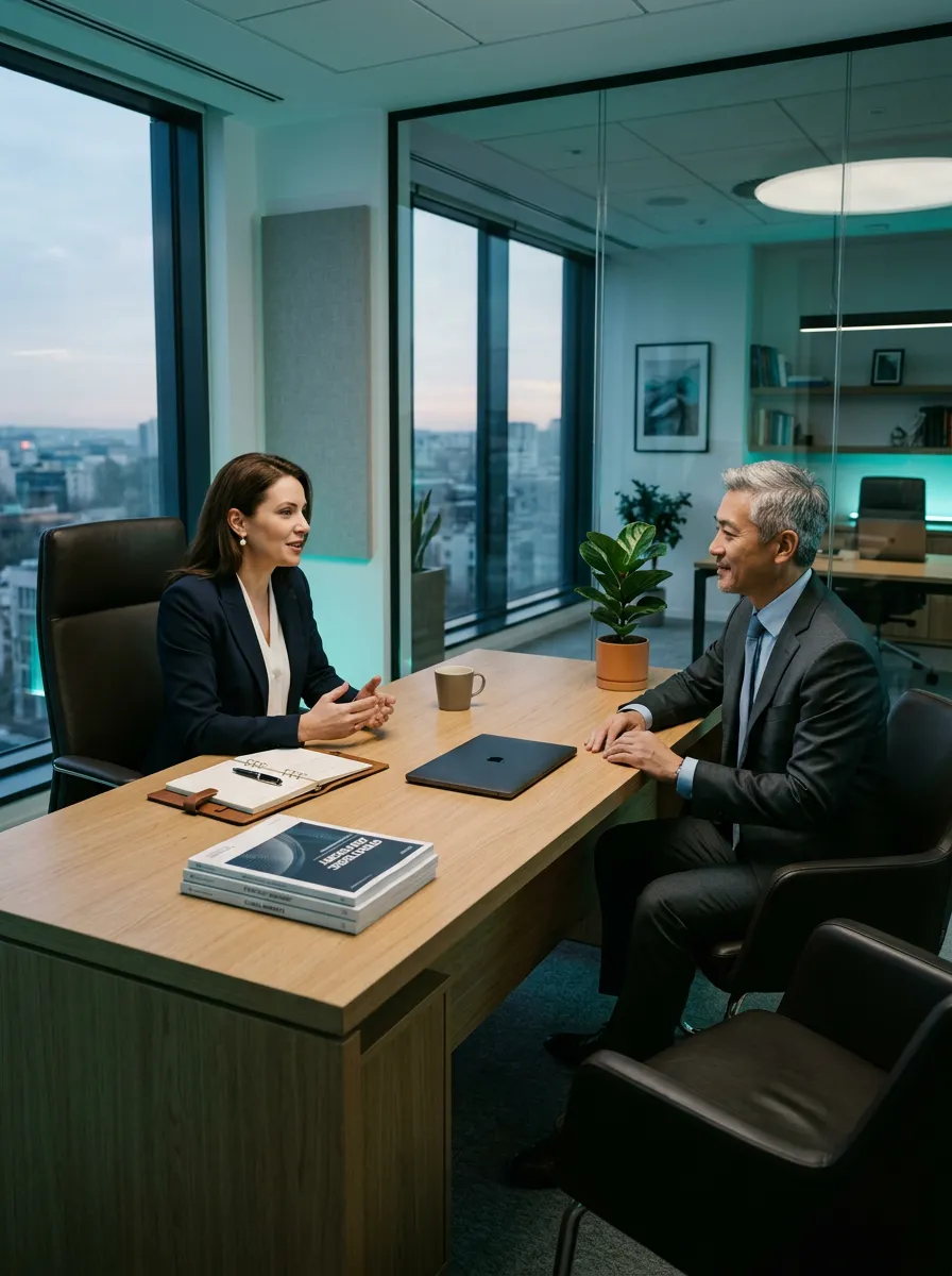 Birou executiv și spațiu de consultanță financiară Estima Finance