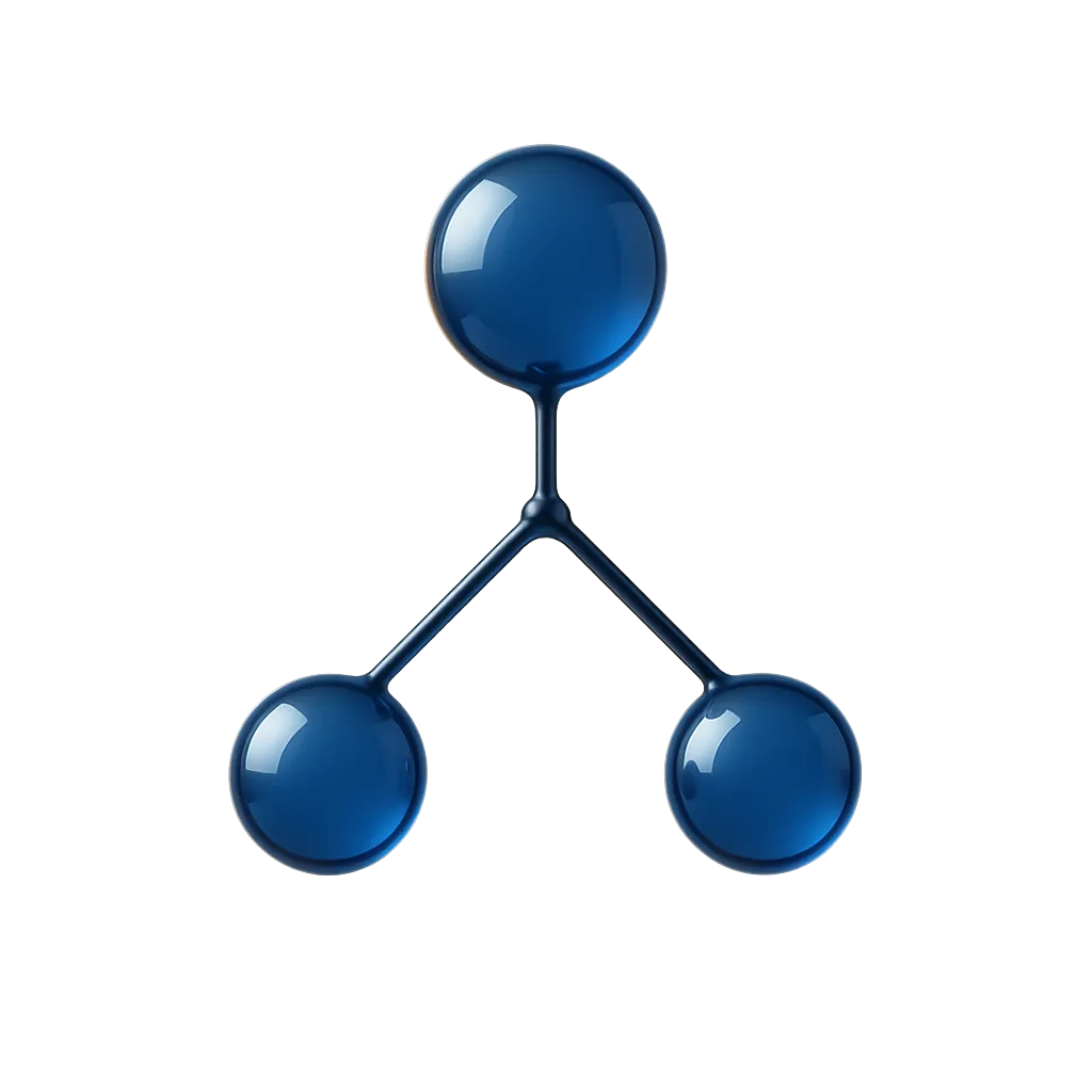 Conceptual abstract representation of a network hierarchy from city to office to consultant with subtle blue overlay