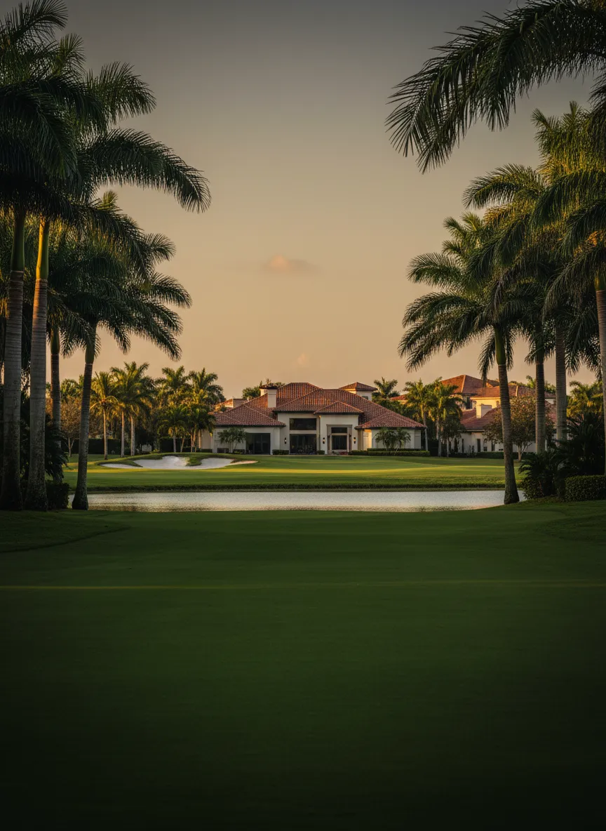 Luxury Parkland Golf & Country Club home financed by Broward mortgage lender Brian Faeth