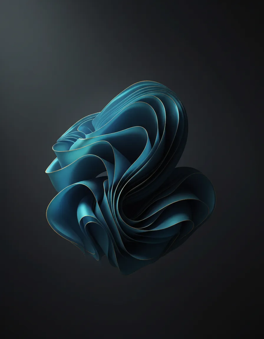 Abstract teal empowerment texture