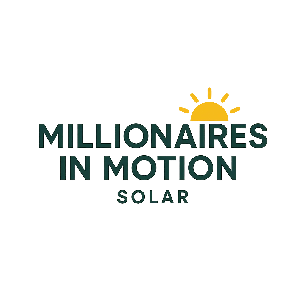 Millionaires in Motion Solar Logo