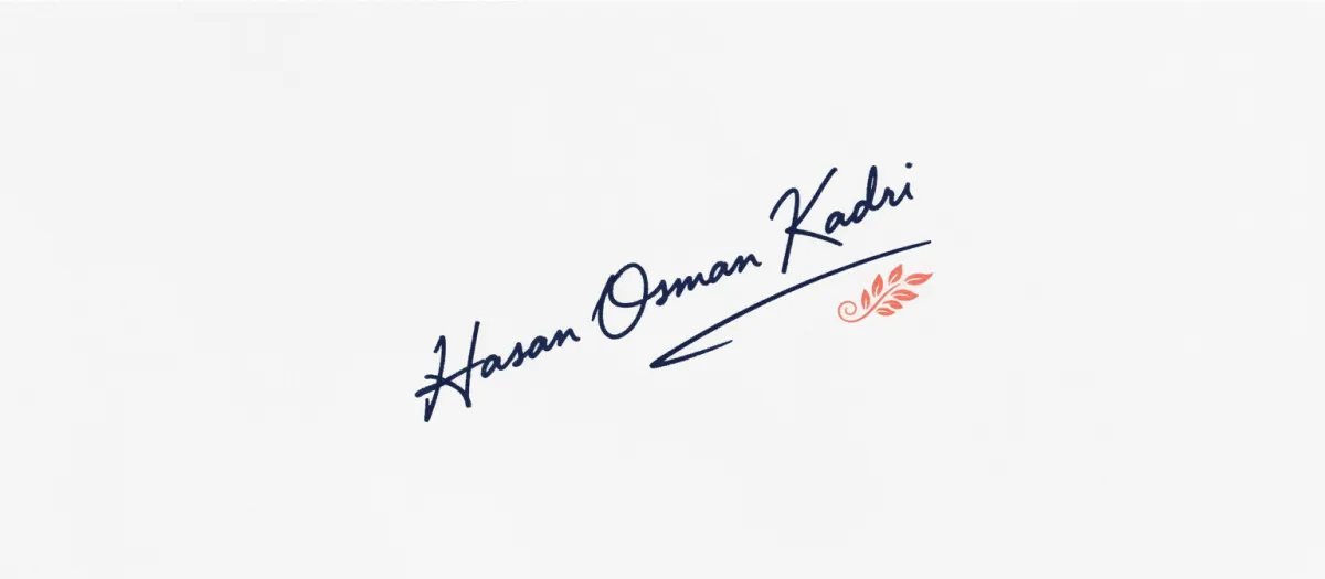 Hasan Osman Kadri Signature