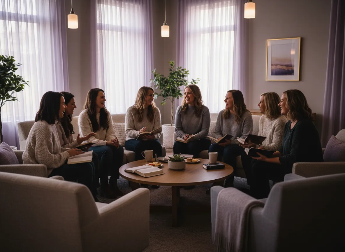 Ladies' ministry gathering at Fellowship Baptist Church