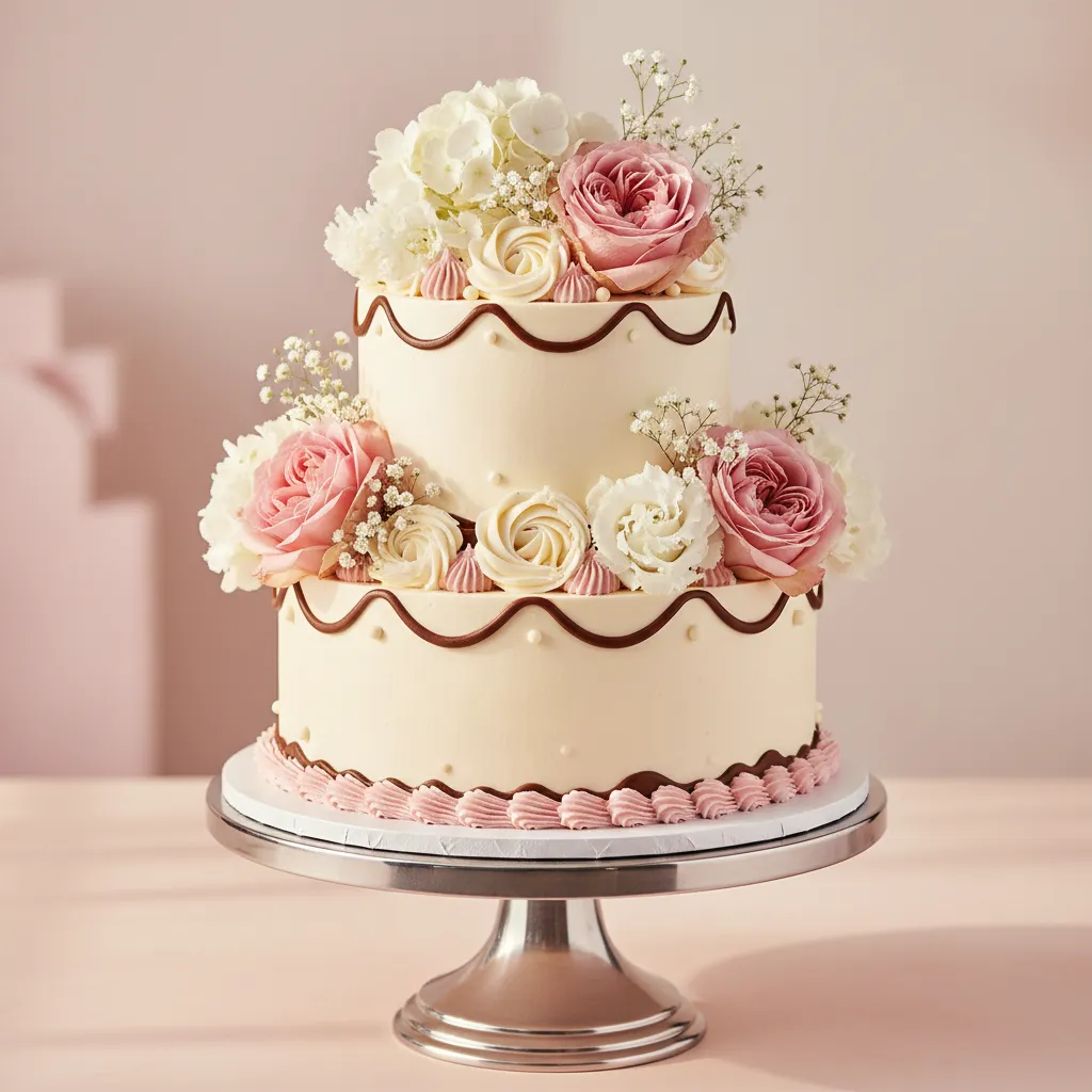 Torta decorada de Caprichos Pastelería Fina en Yurimaguas