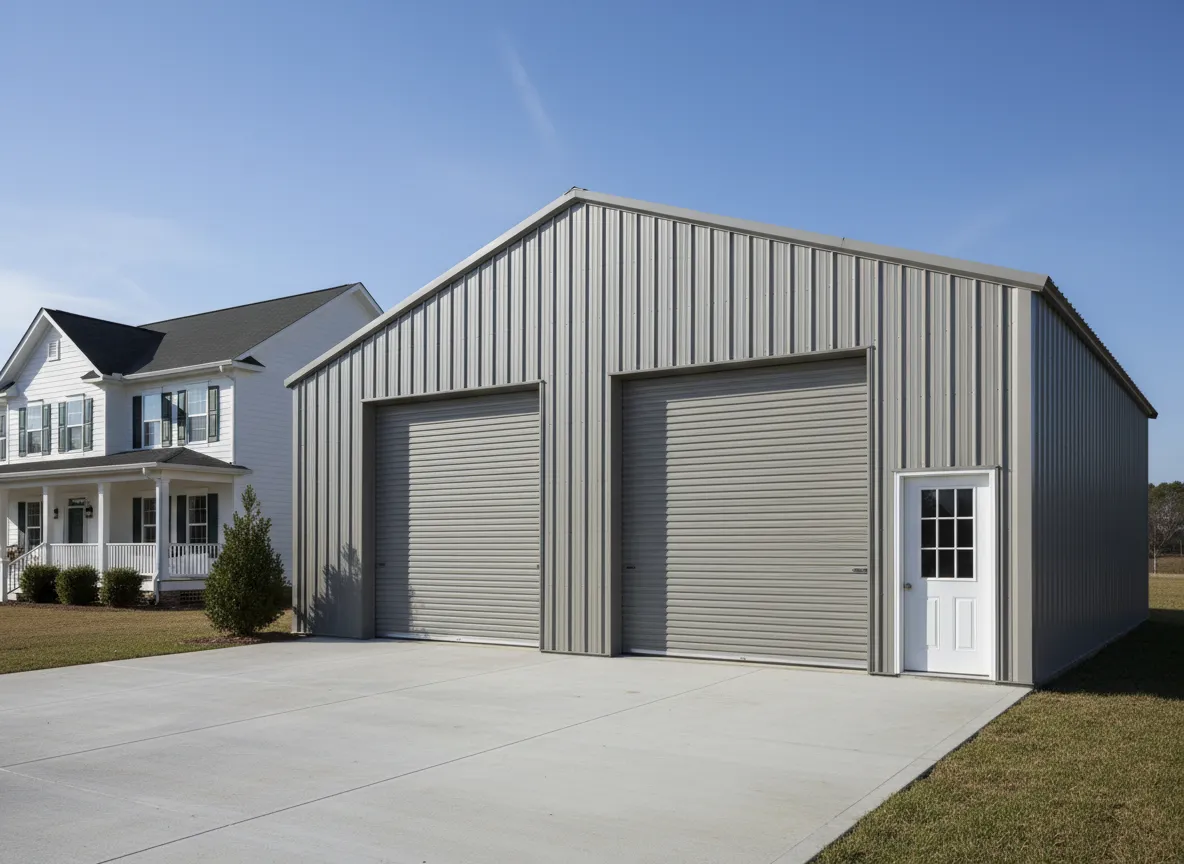 Metal garage