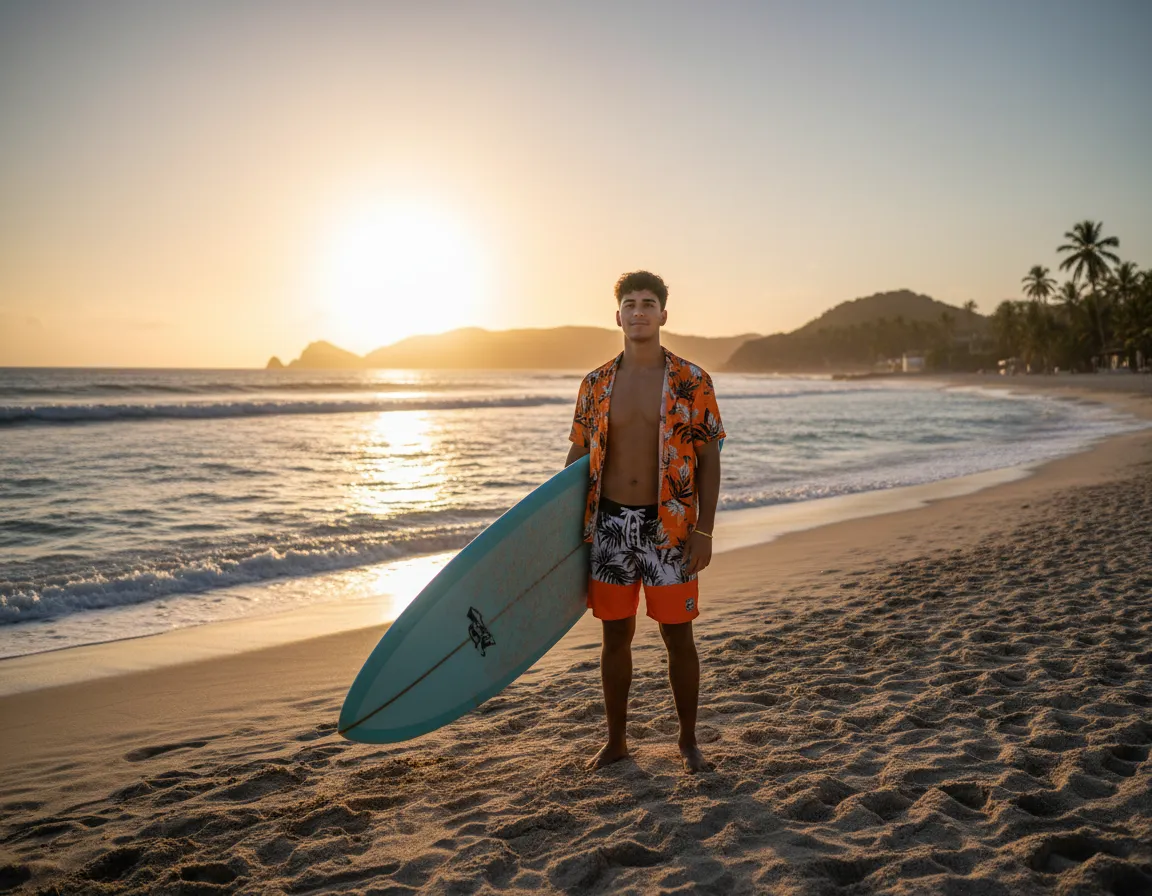 Estilo playero relajado