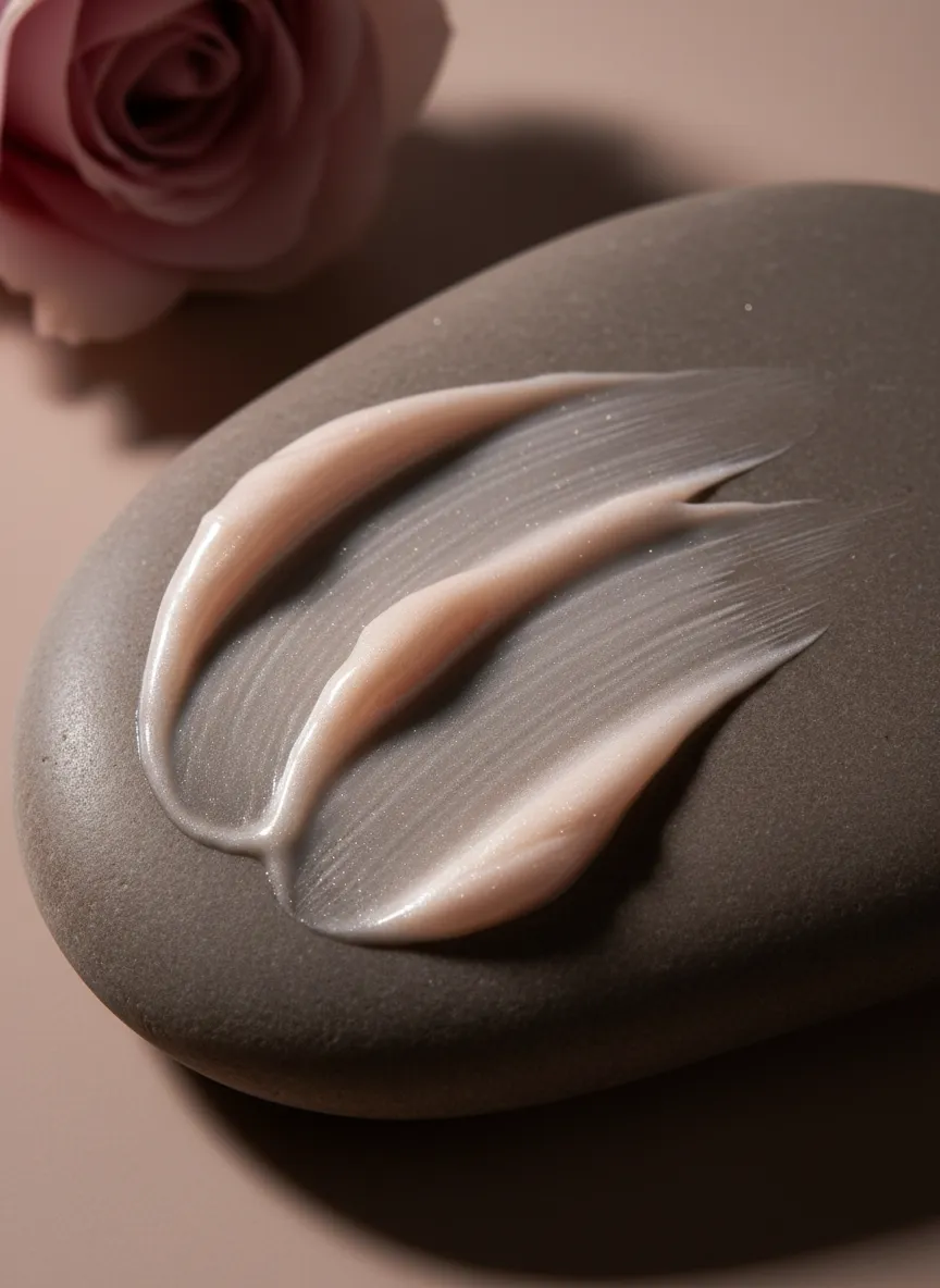 Productos de lujo en salón de belleza