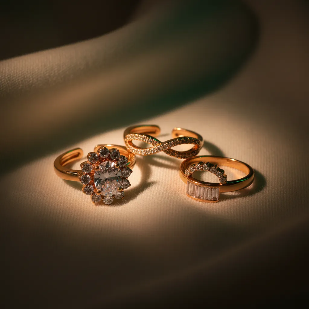 Anillos Circón de Lujo