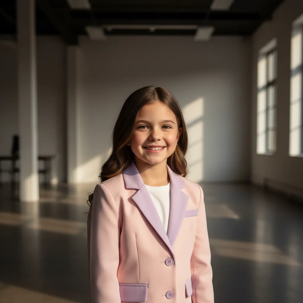 Niña fundadora de Neo Ambar Kids