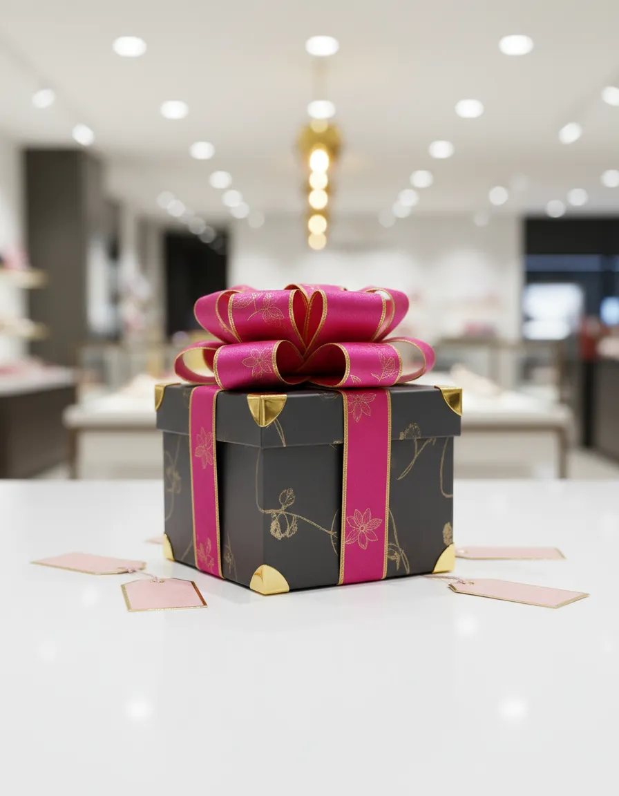 Hermoso regalo empaquetado y listo para entregar en C.C. Líder