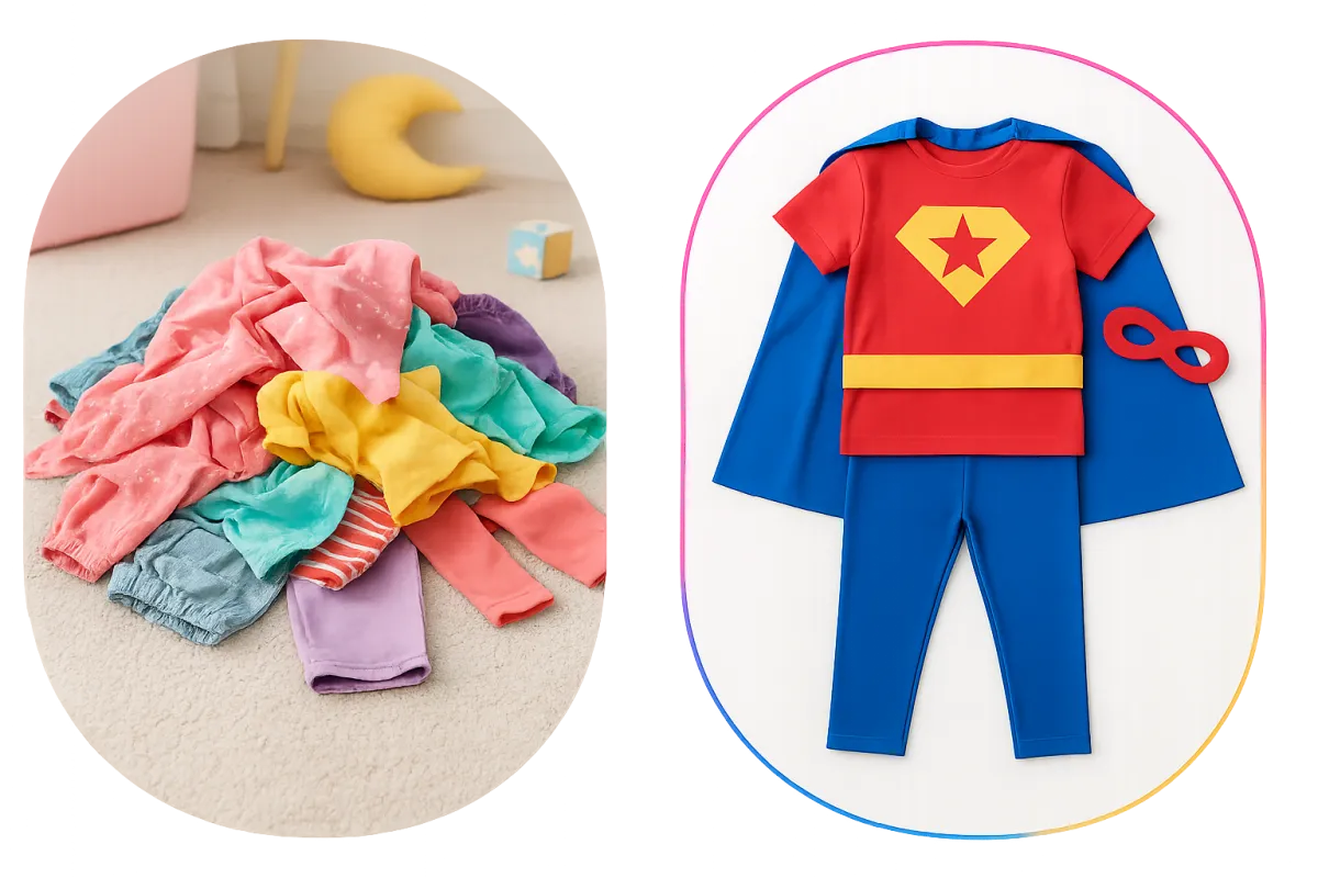 Caos vs Orden en Outfits Infantiles