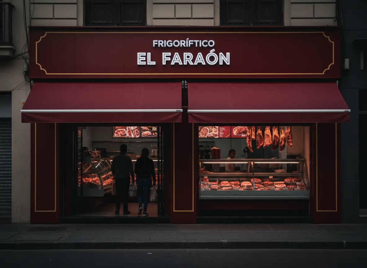 Fachada de Frigorífico El Faraón en La Candelaria