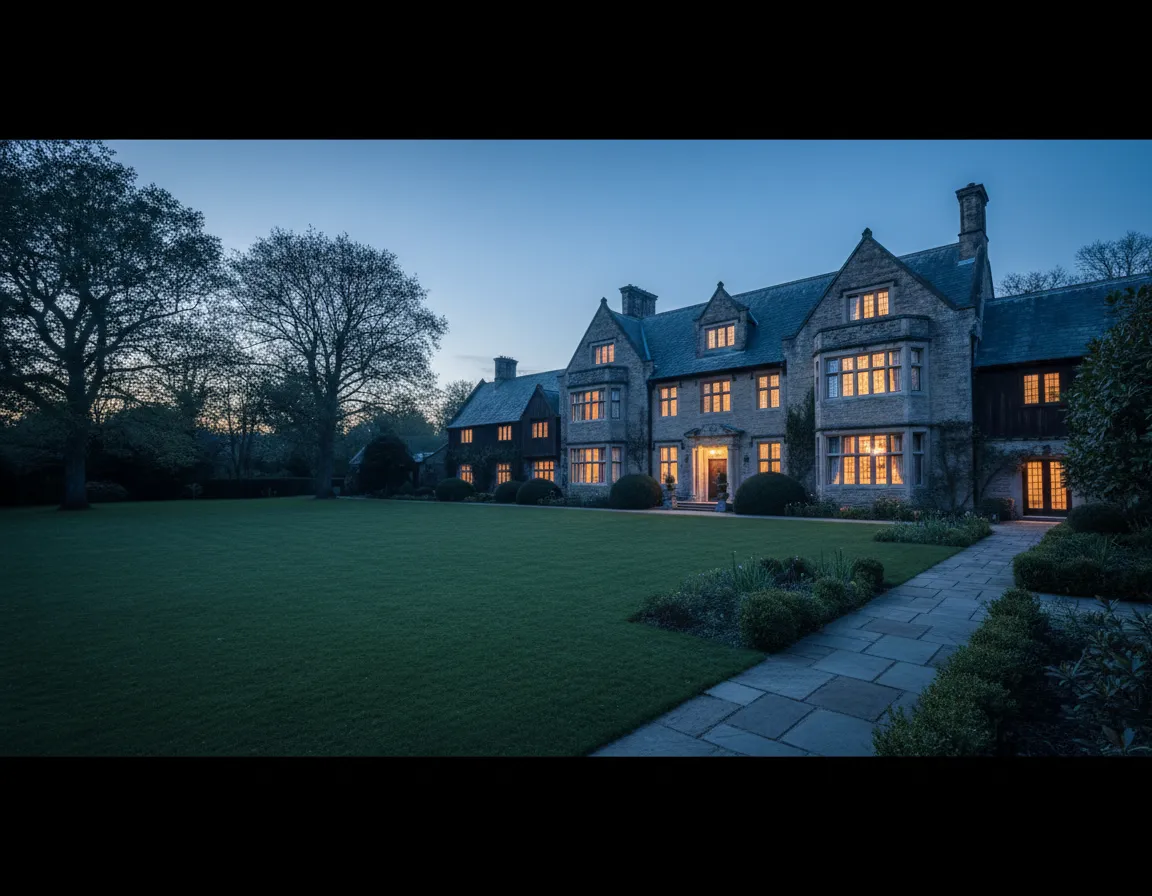 Refined editorial view of a private estate demonstrating the need for liquidity