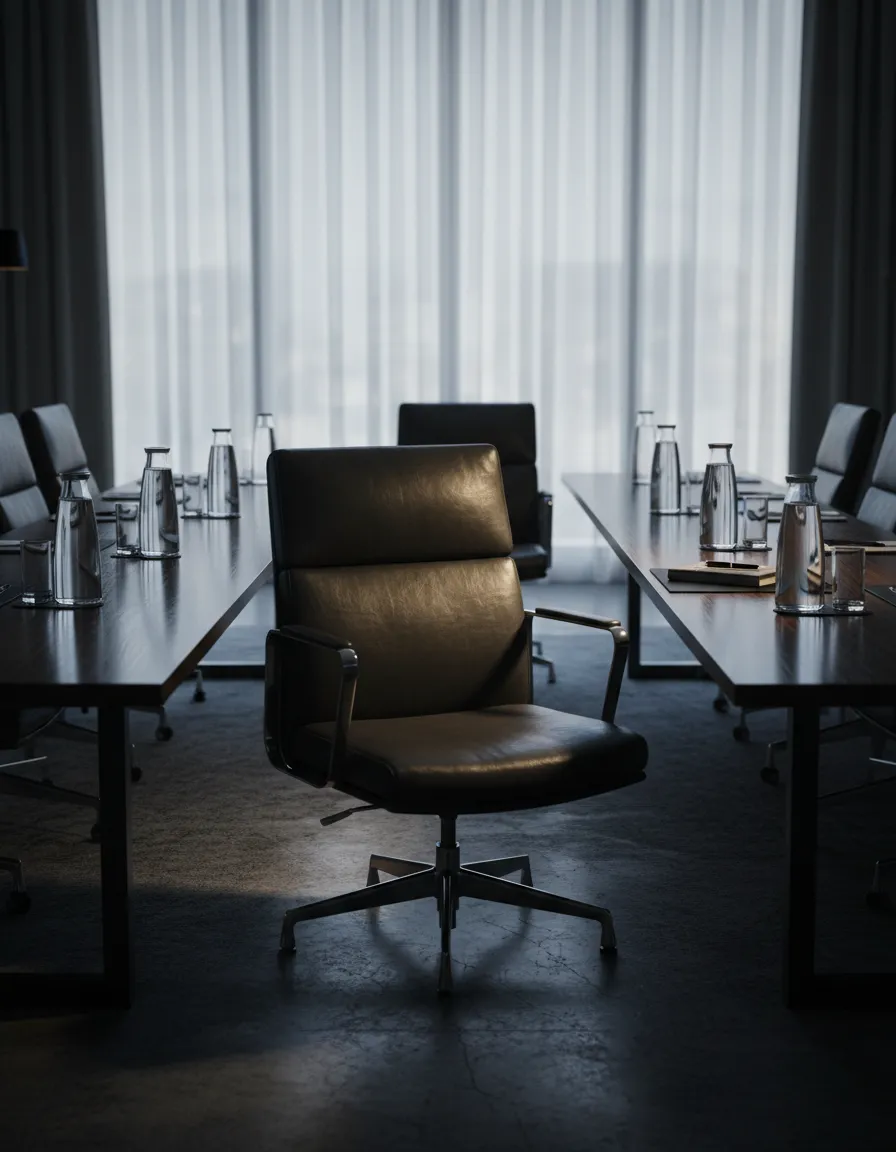 Sophisticated corporate environment representing institutional stability