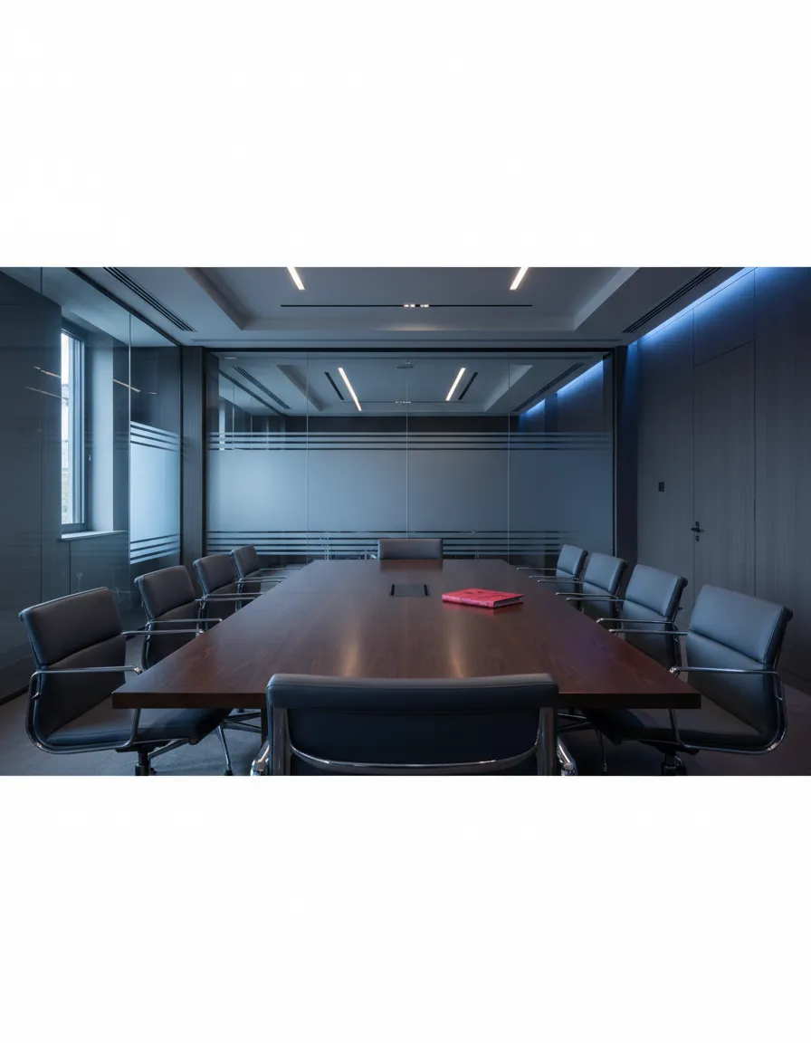 Private meeting space representing business continuity planning