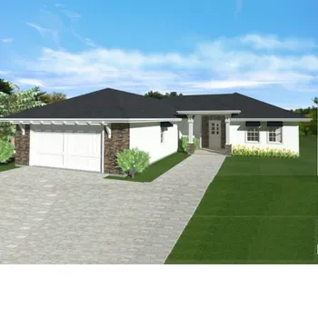 Augusta Residence model home exterior