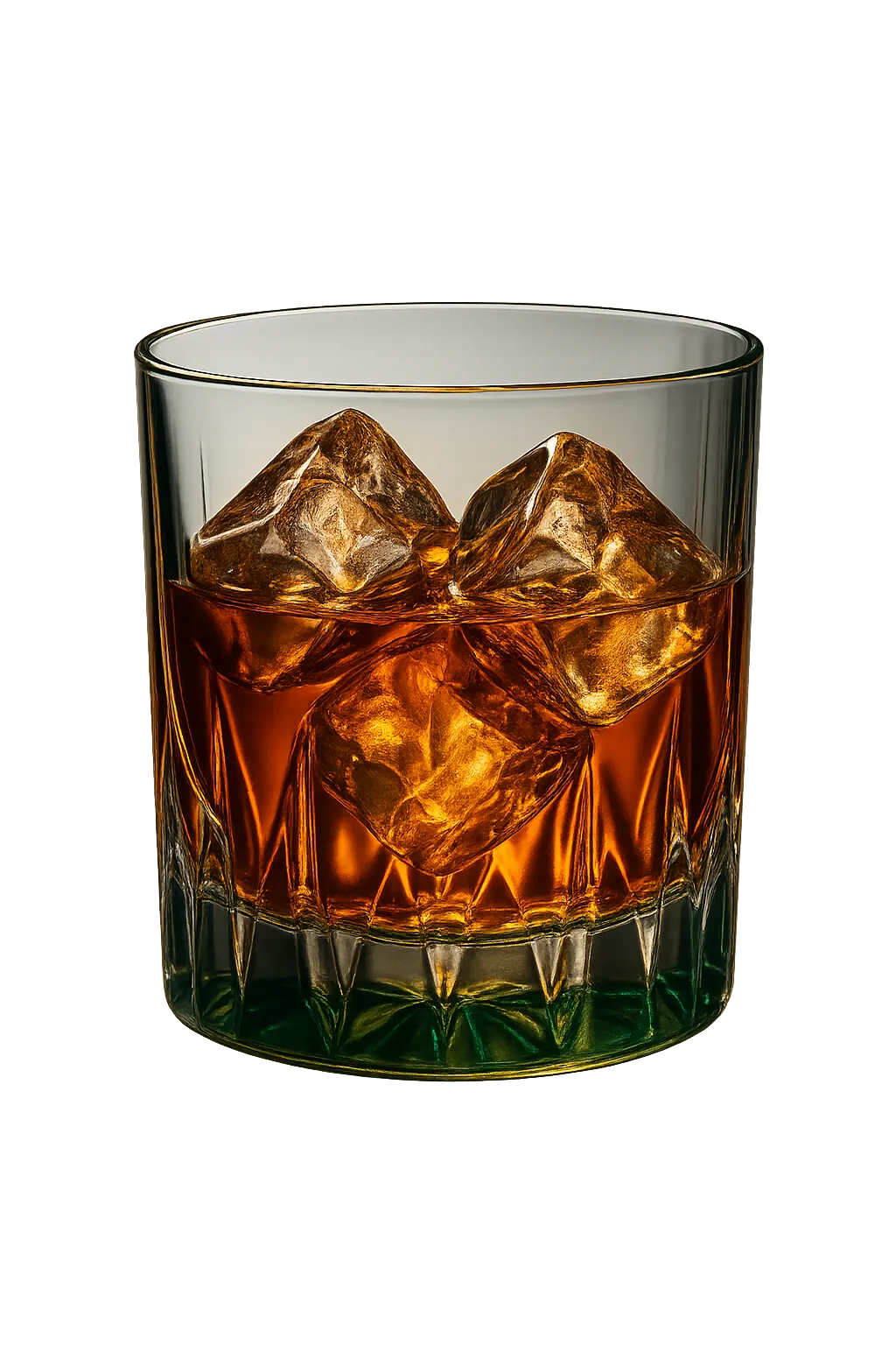 A glass of premium Irish Whiskey