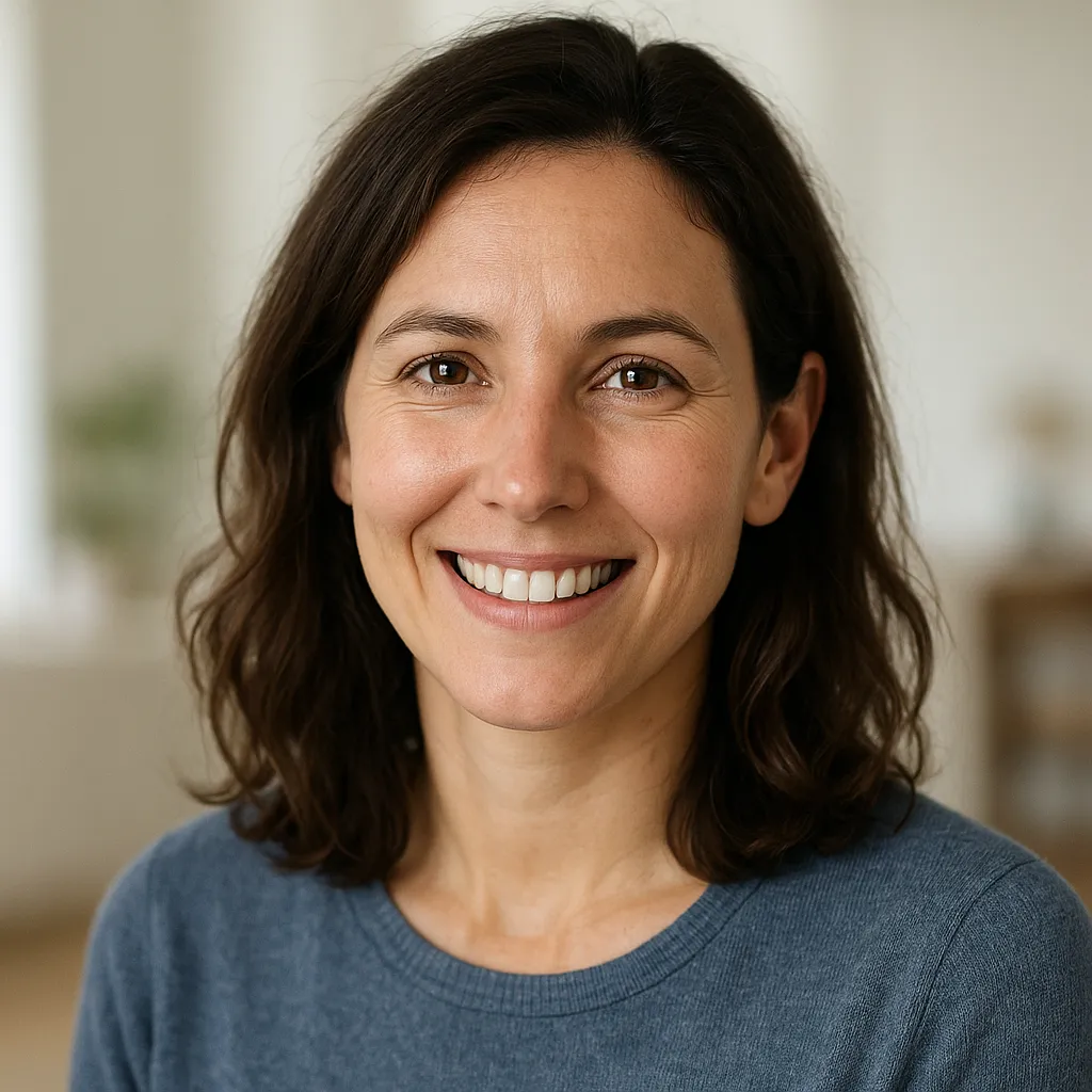 Headshot of Maya R., smiling homeowner
