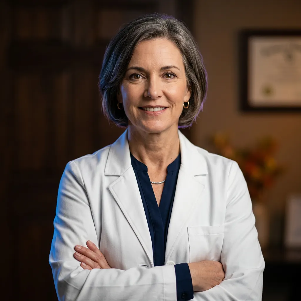 Dr. Aris Thorne, clinic director at Precision Spine and Joint