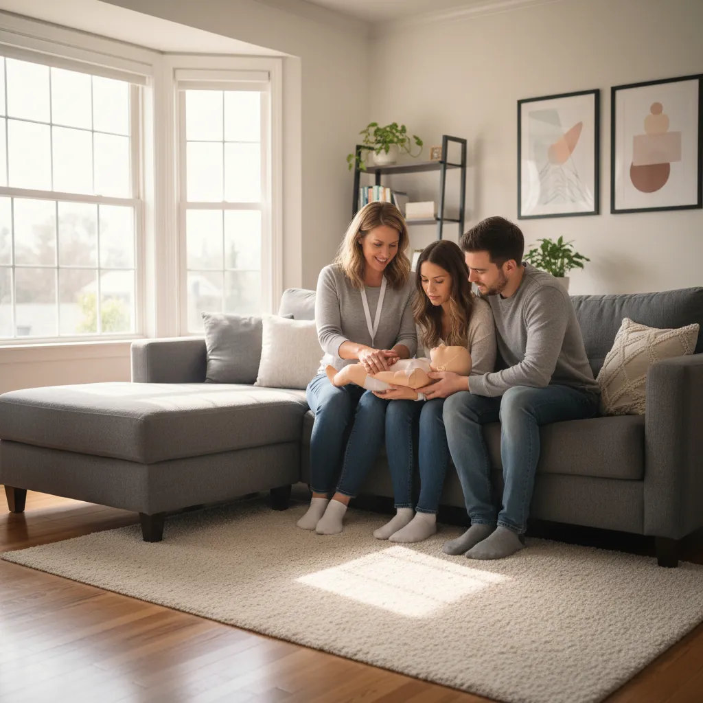 Private In-Home CPR Training Session
