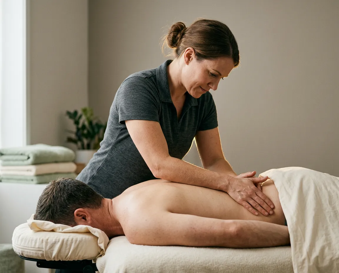Masterful therapeutic massage and anatomical bodywork session