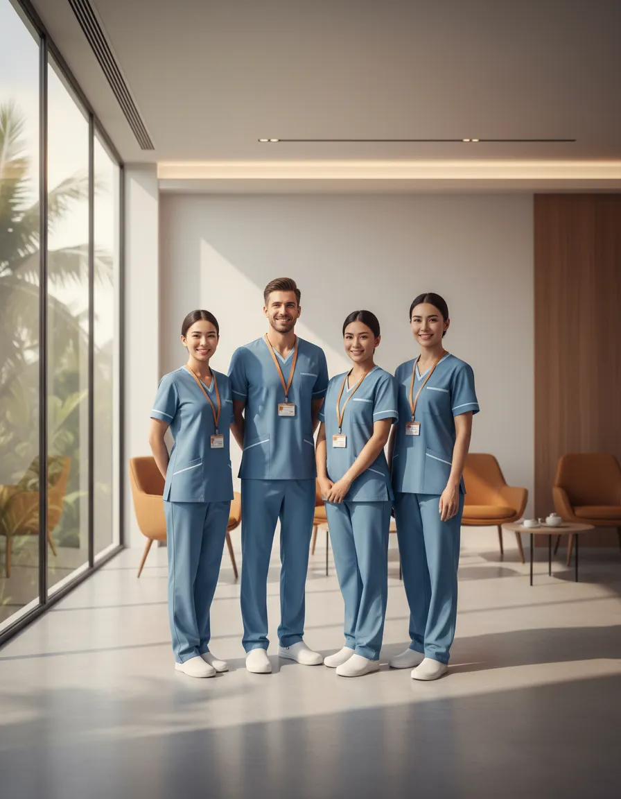 Compassionate medical team at La Clinic Du Corps