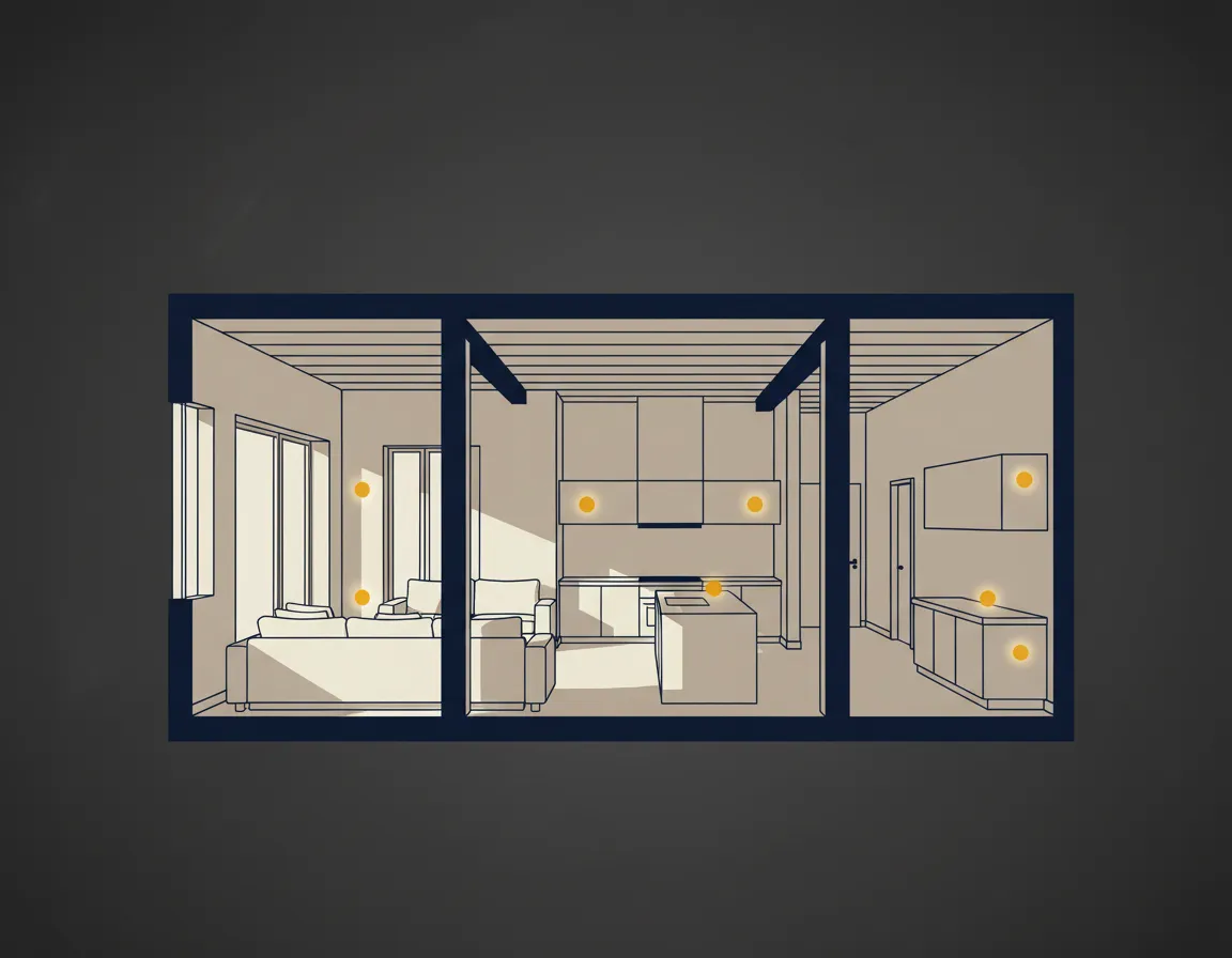 Original home diagrams showing user-entered observations.