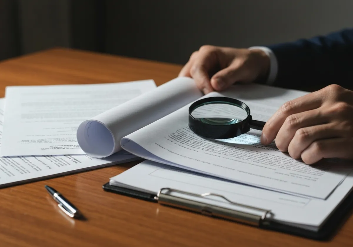 A homeowner feeling overwhelmed by a stack of legal documents and property regulations