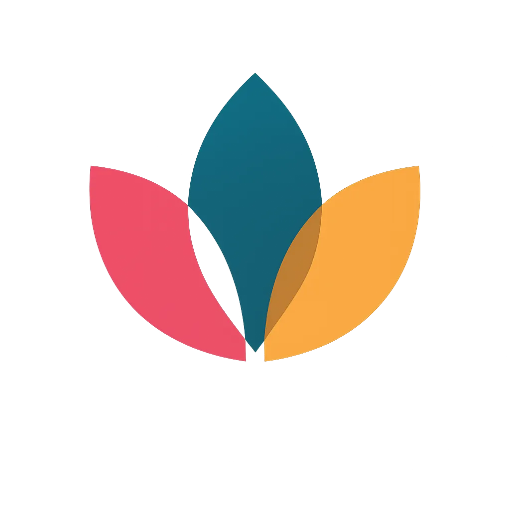 Logo featuring stylized text 'Favour Illustrator' in a dark teal cursive font, with 'Children's Book Illustrator' below, and a colorful leaf icon to the left.