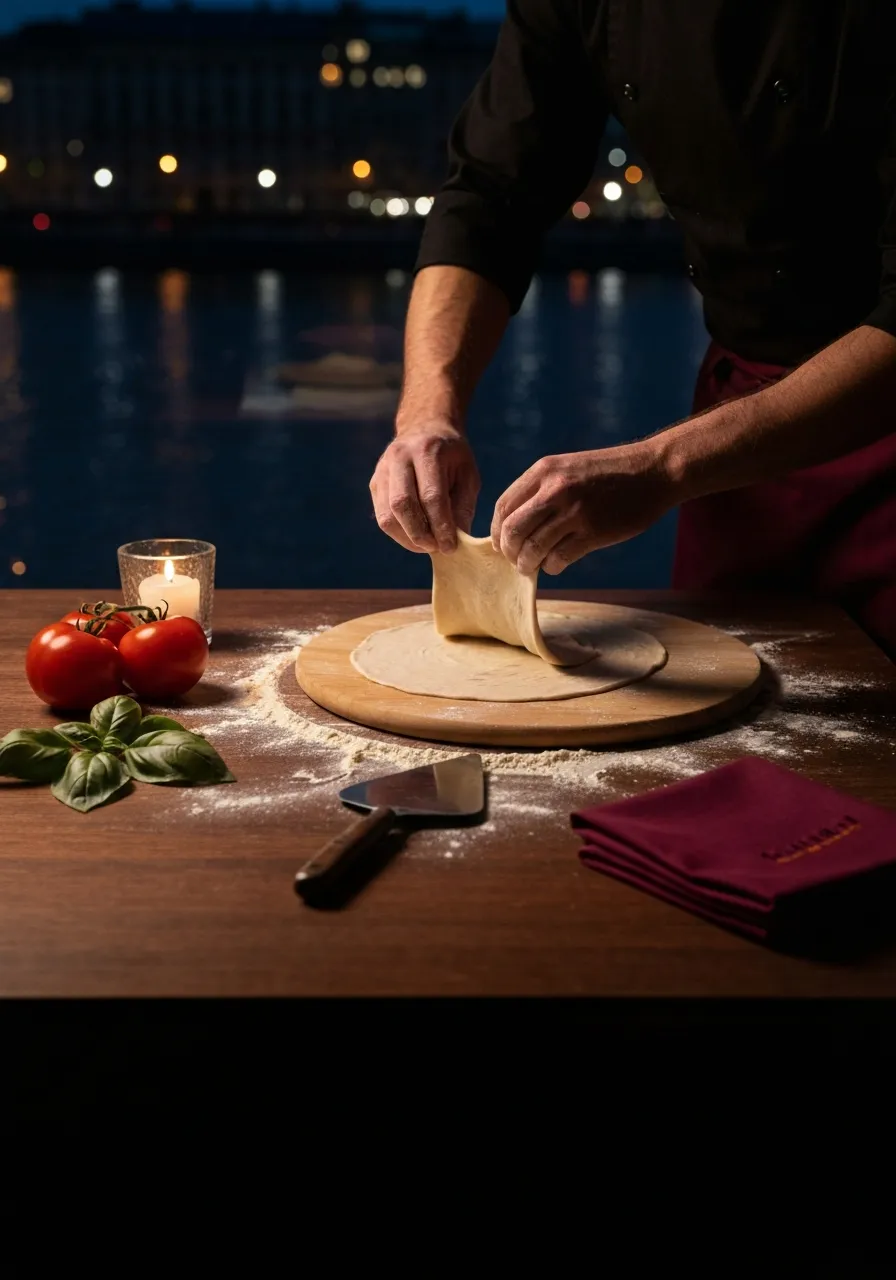 Authentic Roman style pizza making masterclass