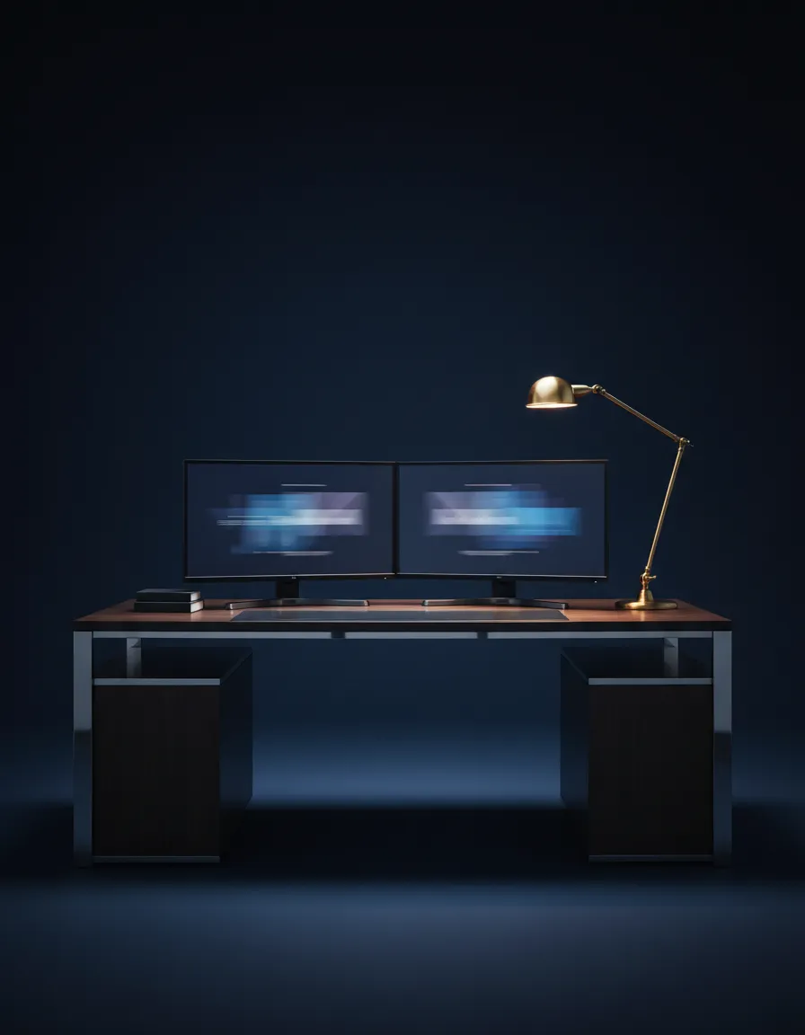 Professional AI-driven operations presentation