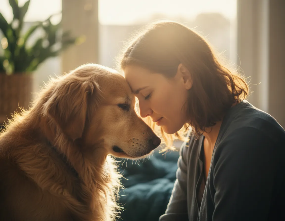 Conexión emocional y empatía profunda con el animal