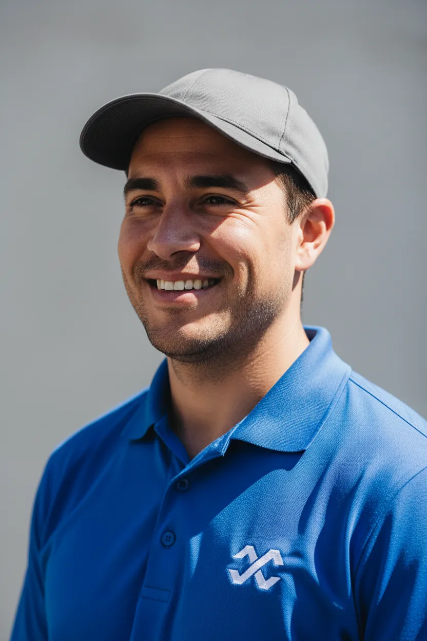 Portrait of Marcus Johnson, Founder & Lead Foreman at Blue Ridge Moving Co.