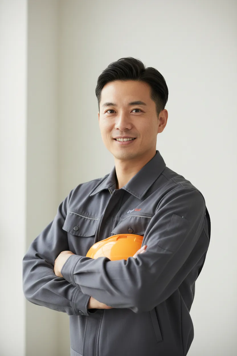 Portrait of Keisha & Daniel, Warehouse Supervisors at Blue Ridge Moving Co.