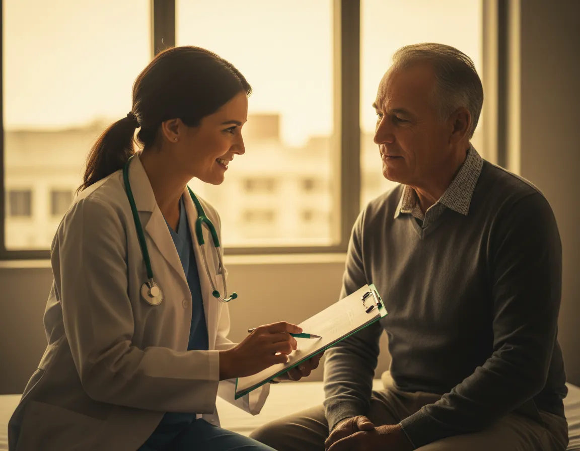 Doctor and patient