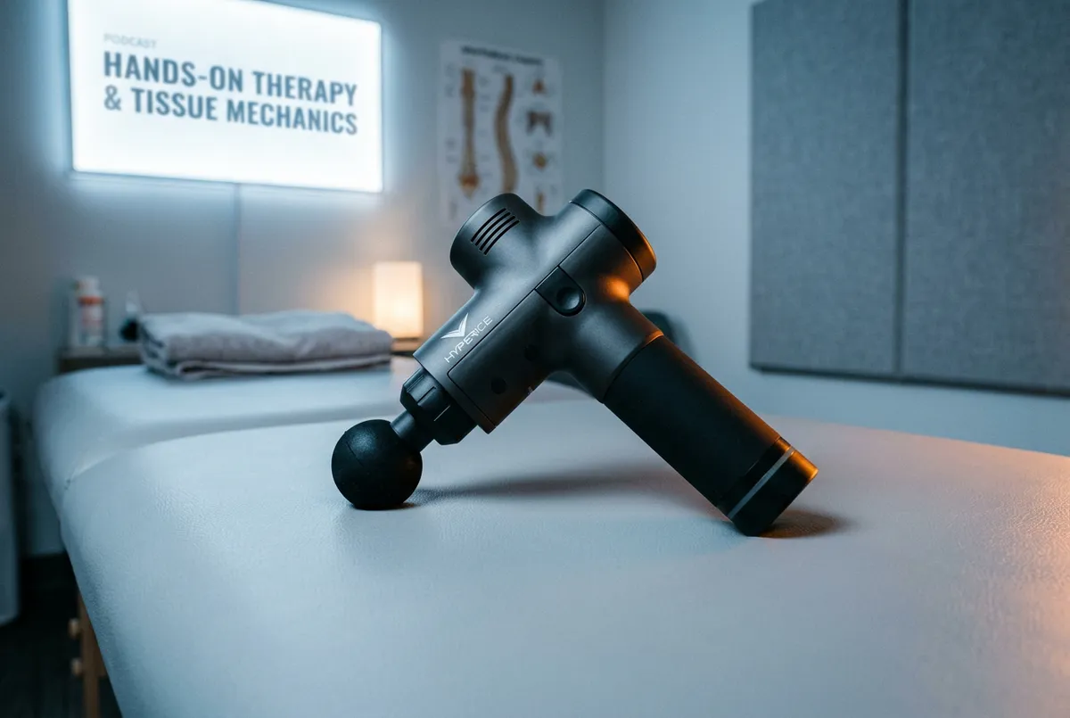 Massage therapy and physical tissue mechanics episode cover art