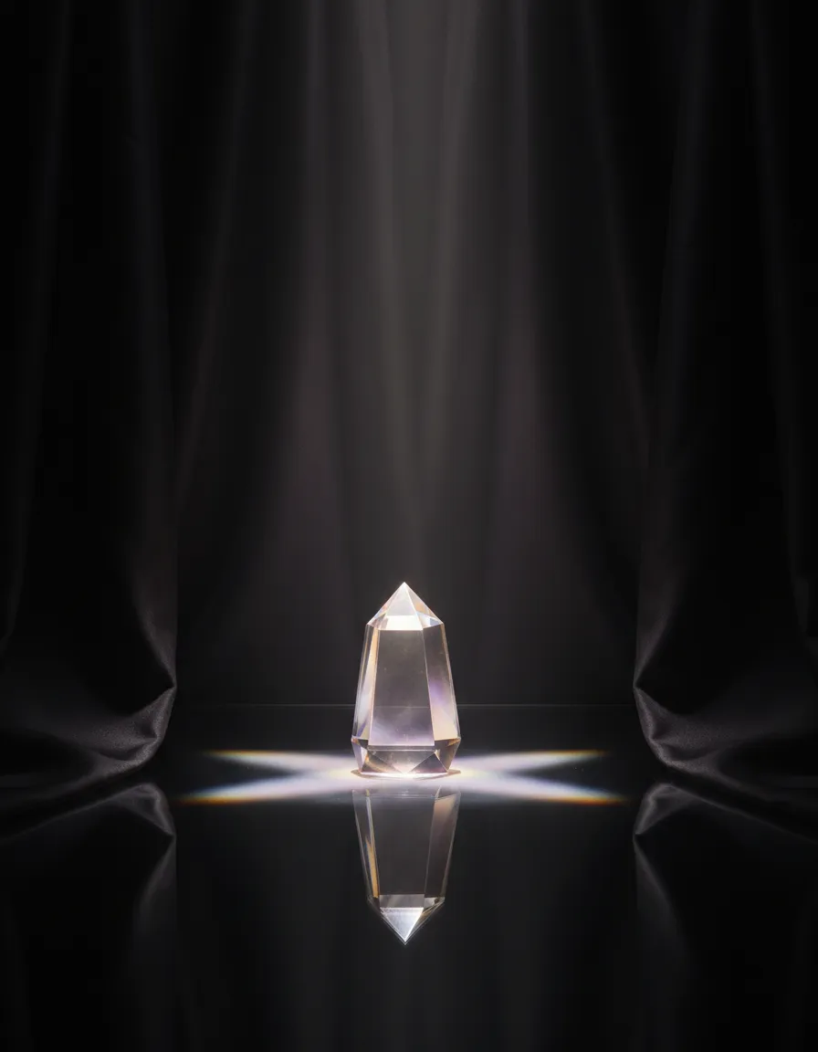 Abstracción de luz y claridad mental