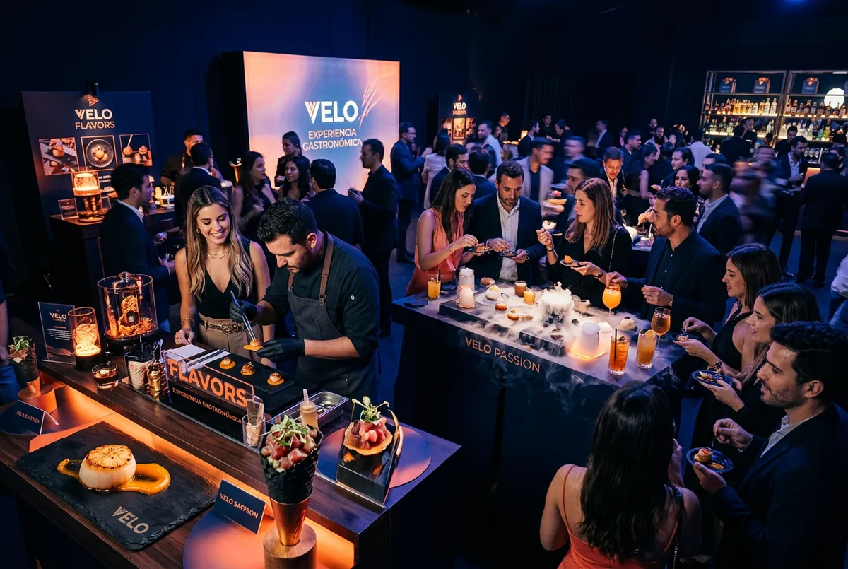 Lanzamientos de marca y activaciones gastronómicas para empresas